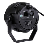 com Ecrã LED, Modos Mestre / Escravo / DMX512 / Execução Automática, Ficha US, Ficha US