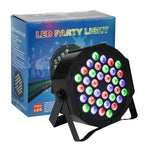 Com Ecrã LED, Modos de Funcionamento Automático / Escravo / DMX512 / Controlo por Voz