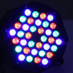 Com Ecrã LED, Modos de Funcionamento Automático / Escravo / DMX512 / Controlo por Voz