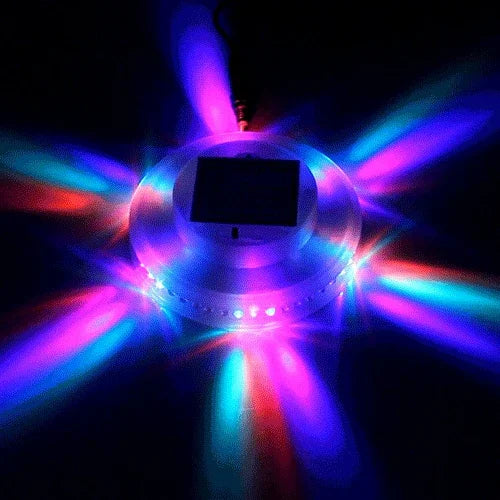 Luz de Palco LED Girassol 8W, Controlo por Som / Modo de Execução Automática