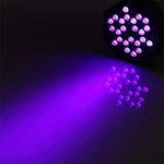 Luz PAR LED UV Roxa 36W 36 LEDs, AC 100-240V, Luz Roxa