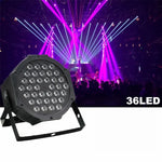 Luz PAR LED UV Roxa 36W 36 LEDs, AC 100-240V, Luz Roxa