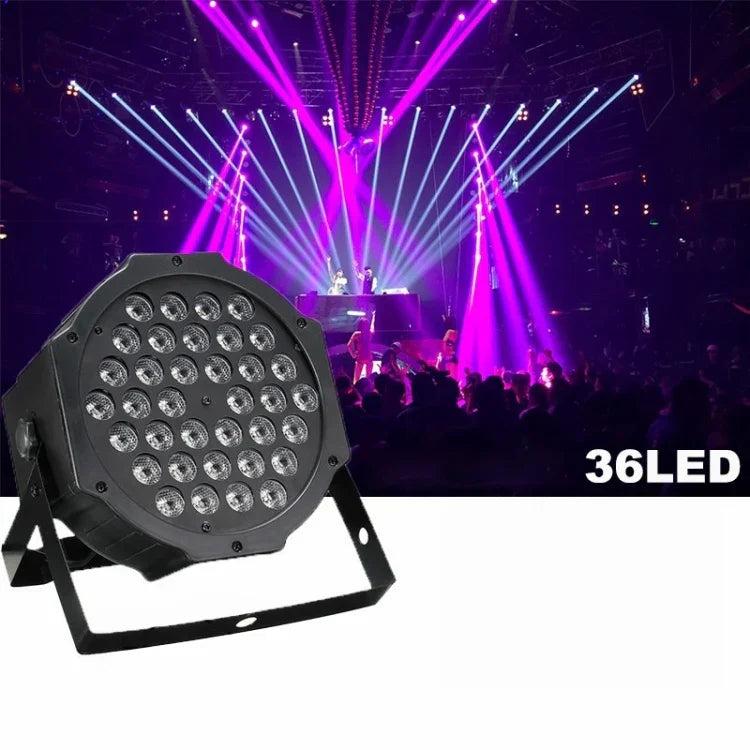 Luz PAR LED UV Roxa 36W 36 LEDs, AC 100-240V, Luz Roxa