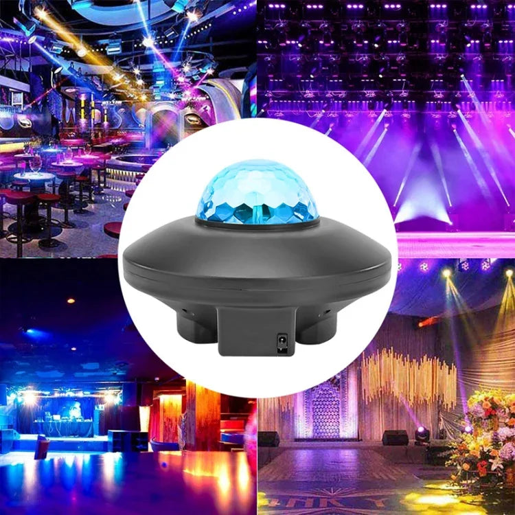 Projetor Laser Estelar Bluetooth 10W com Efeito de Ondas de Água