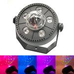 Luz PAR LED Bola Mágica Rotativa Colorida 11W 5 LEDs