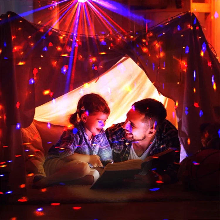 USB Bluetooth Crystal Magic Ball Stage Light with Remote Control