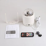 Luz de Palco Bola Mágica de Cristal Bluetooth com Controlo Remoto, Ficha EUA (Branco), PRC0573BEU, PRC0573BUS, PRC0573WEU, PRC0573WUS