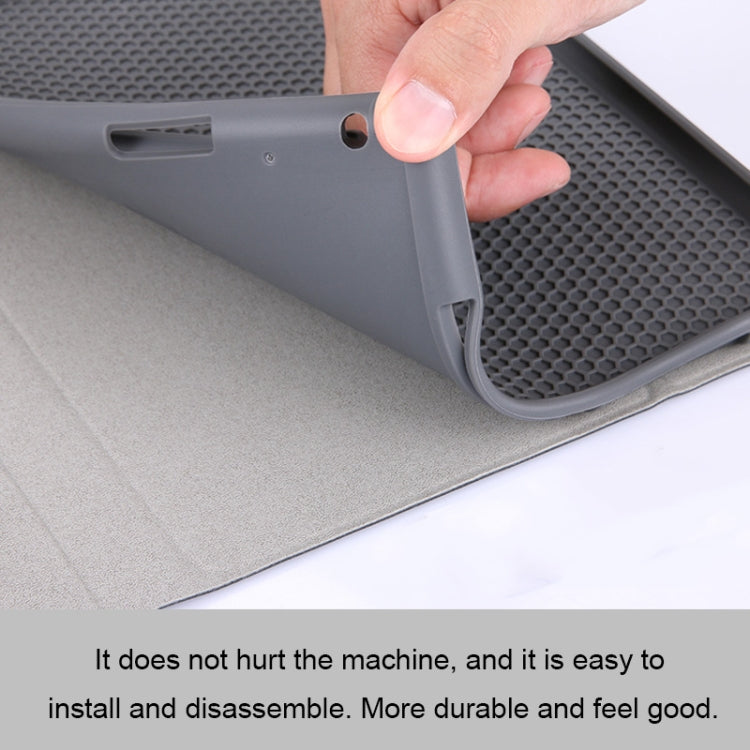 Teclado Bluetooth Destacável 508A + Capa de Couro para Tablet com Flip Horizontal, Suporte e Retroiluminação Colorida para iPad Pro 9.7 polegadas, iPad Air, iPad Air 2, iPad 9.7 polegadas (2017), iPad 9.7 polegadas (2018), 508A Azul, 508A Ouro Champanhe