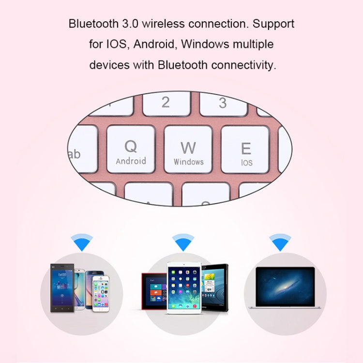 Teclado Bluetooth Destacável 508A + Capa de Couro para Tablet com Flip Horizontal, Suporte e Retroiluminação Colorida para iPad Pro 9.7 polegadas, iPad Air, iPad Air 2, iPad 9.7 polegadas (2017), iPad 9.7 polegadas (2018), 508A Azul, 508A Ouro Champanhe