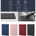 Teclado Bluetooth Destacável 508A + Capa de Couro para Tablet com Flip Horizontal, Suporte e Retroiluminação Colorida para iPad Pro 9.7 polegadas, iPad Air, iPad Air 2, iPad 9.7 polegadas (2017), iPad 9.7 polegadas (2018), 508A Azul, 508A Ouro Champanhe