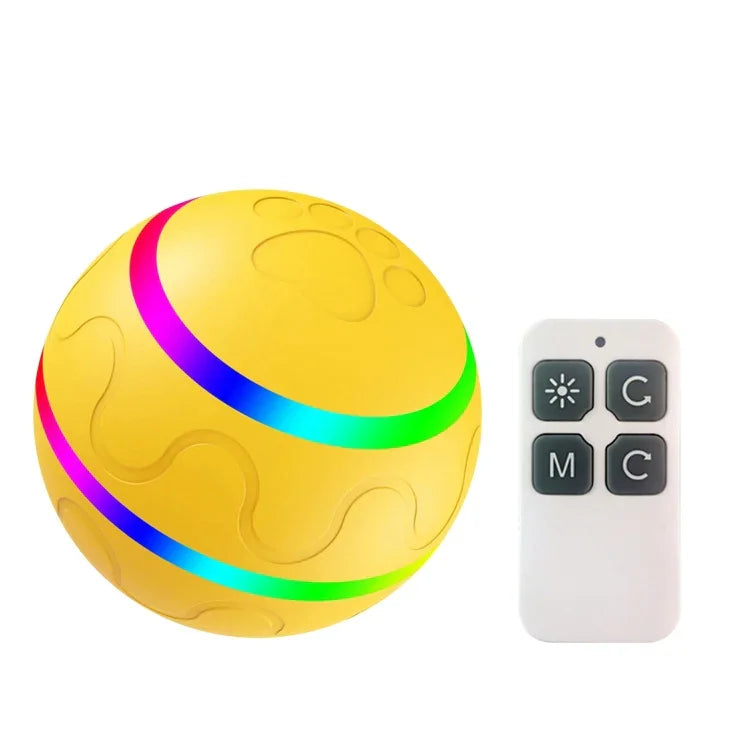 Brinquedo Inteligente O1 com Controlo Remoto para Treino de Cão Bola Luminosa, Controlo Remoto