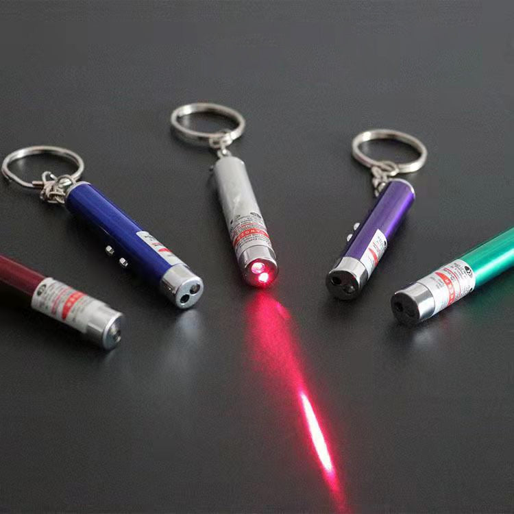 Caneta Laser LED Vermelho para Gatos Divertida e Elegante