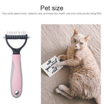 Pente para Animais Suprimentos de Limpeza de Beleza Pente para Cães em Aço Inoxidável, Tamanho: 18x7cm, Tamanho: 18x7cm