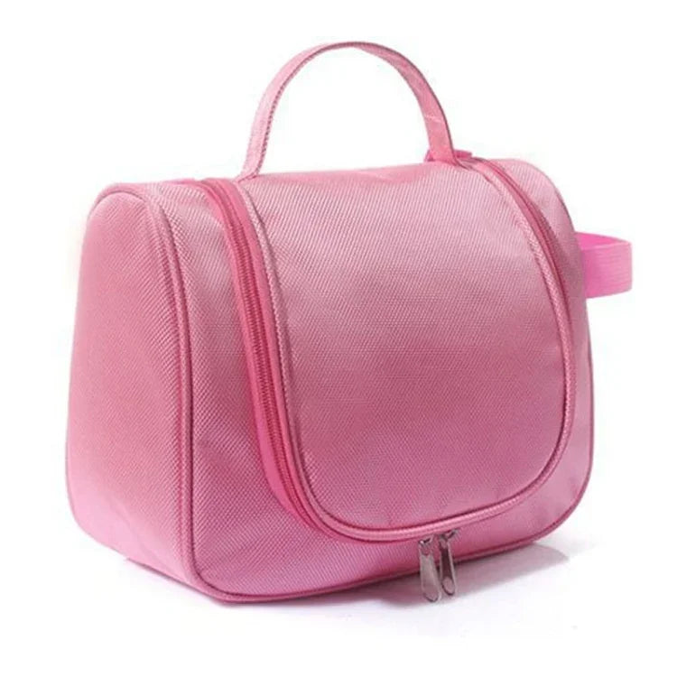 Bolsa de Maquilhagem de Grande Capacidade, Rosa