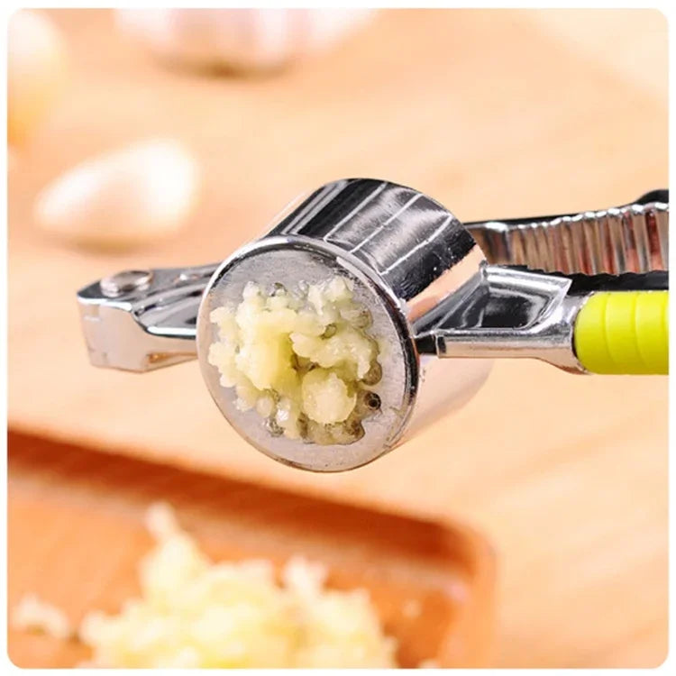 Espremedor de Alho Multifuncional em Aço Inoxidável, Ferramenta para Esmagar Alho, Ralador de Gengibre, Quebra-Nozes, Ferramenta de Cozinha, Aço Inoxidável 2