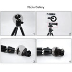 Adaptador de Montagem para Tripé PULUZ para Câmaras de Ação PULUZ, Suporte de Abraçadeira Flexível para GoPro, Insta360, DJI e Outras Câmaras de Ação, Montagem para Tripé (Material PVC)