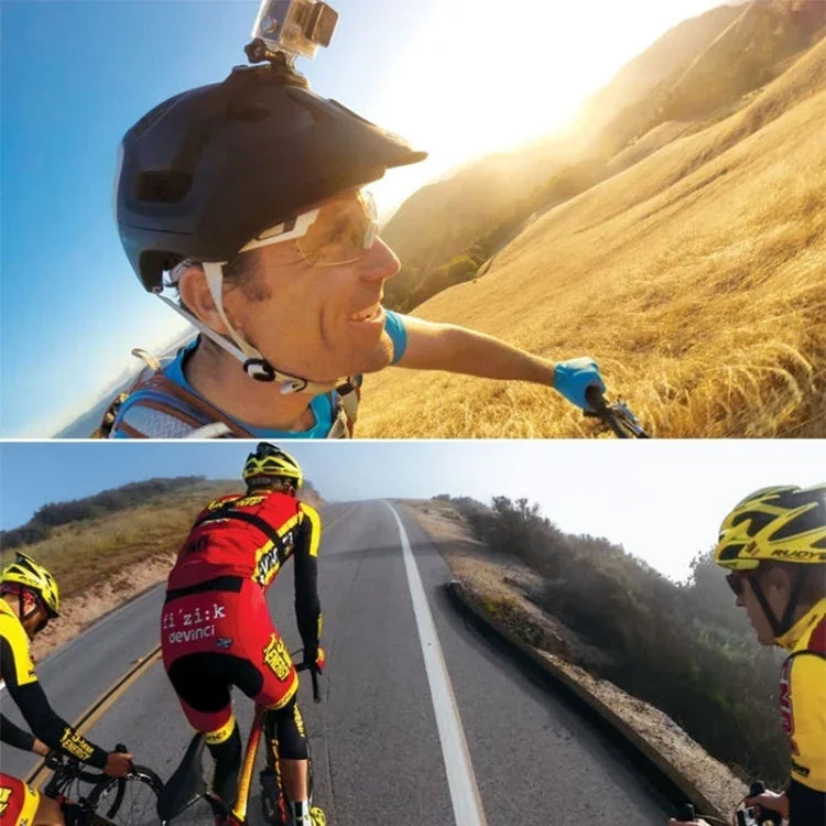 Suporte de Correia Ajustável para Capacete PULUZ para GoPro, Insta360, DJI e Outras Câmaras de Ação, PULUZ