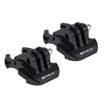 2 PCS Fivela de Libertação Rápida para Superfície Horizontal PULUZ para GoPro, Insta360, DJI e Outras Câmaras de Ação, Fivela de Libertação Rápida (2 PCS)