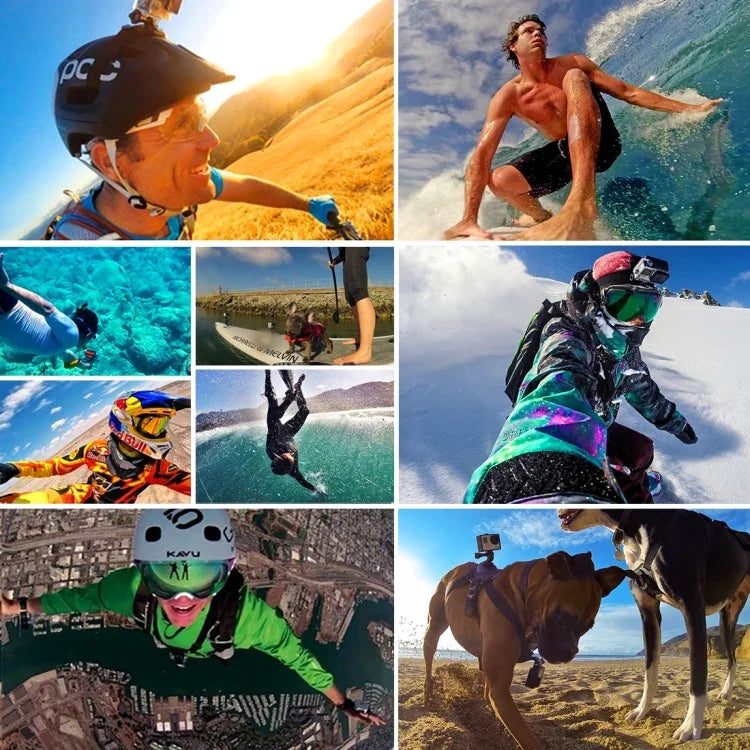Estojo Impermeável de Transporte e Viagem PULUZ para Acessórios de GoPro, Insta360, DJI e Outras Câmaras de Ação, Tamanho Grande: 32cm x 22cm x 7cm, Para GoPro, Tamanho Grande: 32cm x 22cm x 7cm