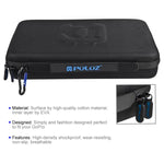 Estojo Impermeável de Transporte e Viagem PULUZ para Acessórios de GoPro, Insta360, DJI e Outras Câmaras de Ação, Tamanho Grande: 32cm x 22cm x 7cm, Para GoPro, Tamanho Grande: 32cm x 22cm x 7cm