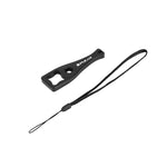 Chave de Parafuso de Plástico com Cordão para GoPro, Insta360, DJI e Outras Câmaras de Ação, Chave (Material PVC) Preta
