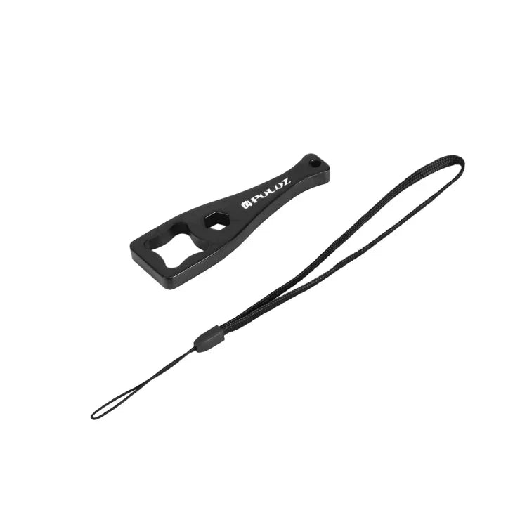 Chave de Parafuso de Plástico com Cordão para GoPro, Insta360, DJI e Outras Câmaras de Ação, Chave (Material PVC) Preta