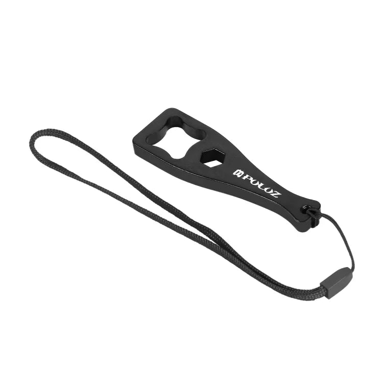 Chave de Parafuso de Plástico com Cordão para GoPro, Insta360, DJI e Outras Câmaras de Ação, Chave (Material PVC) Preta