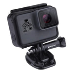 PULUZ 2 Suportes para Superfície Plana + 2 Autocolantes Adesivos para Suporte de Câmara Desportiva PULUZ Jaws Flex Clamp para GoPro, Insta360, DJI e Outras Câmaras de Ação, Pacote de Autocolantes B