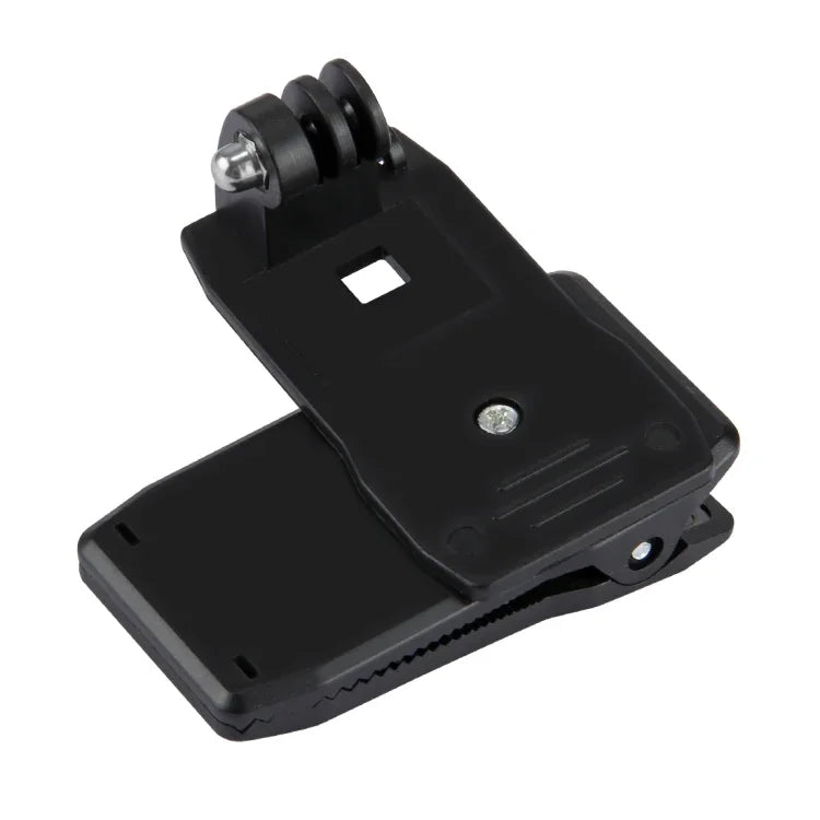 Suporte de Montagem Rápida Giratório a 360 Graus para Mochila e Chapéu PULUZ para GoPro, Insta360, DJI e Outras Câmaras de Ação, Suporte para Chapéu