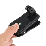 Suporte de Montagem Rápida Giratório a 360 Graus para Mochila e Chapéu PULUZ para GoPro, Insta360, DJI e Outras Câmaras de Ação, Suporte para Chapéu