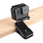 Suporte de Montagem Rápida Giratório a 360 Graus para Mochila e Chapéu PULUZ para GoPro, Insta360, DJI e Outras Câmaras de Ação, Suporte para Chapéu