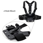 Suporte de Gancho em J para Superfície Vertical Preto PULUZ para Câmaras de Desporto de Ação PULUZ, Suporte de Fixação Flexível para GoPro, Insta360, DJI e Outras Câmaras de Ação, Suporte de Gancho em J