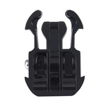 Fivela de Libertação Rápida para Superfície Horizontal PULUZ para Câmaras de Desporto de Ação PULUZ, Suporte de Garra Flexível para GoPro, Insta360, DJI e Outras Câmaras de Ação, Fivela de Libertação Rápida
