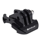 Fivela de Libertação Rápida para Superfície Horizontal PULUZ para Câmaras de Desporto de Ação PULUZ, Suporte de Garra Flexível para GoPro, Insta360, DJI e Outras Câmaras de Ação, Fivela de Libertação Rápida