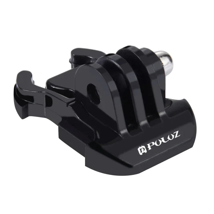 Fivela de Libertação Rápida para Superfície Horizontal PULUZ para Câmaras de Desporto de Ação PULUZ, Suporte de Garra Flexível para GoPro, Insta360, DJI e Outras Câmaras de Ação, Fivela de Libertação Rápida