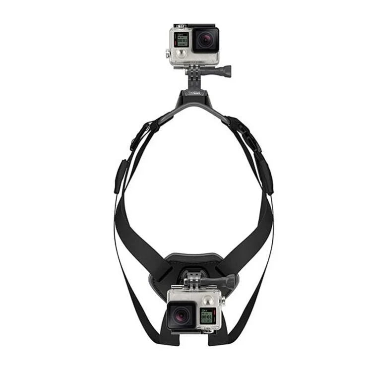 Arnês Ajustável para Peito PULUZ Hound Dog Fetch para GoPro, Insta360, DJI e Outras Câmaras de Ação, Correia de Peito para Cão