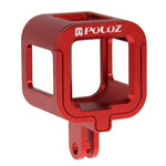 Gaiola Protetora em Liga de Alumínio CNC PULUZ com Estrutura de Seguro para GoPro HERO5 Session /HERO4 Session /HERO Session, Para HERO4 Session com Estrutura, Para HERO5 Session com Estrutura, Para HERO5 Session