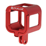 Gaiola Protetora em Liga de Alumínio CNC PULUZ com Estrutura de Seguro para GoPro HERO5 Session /HERO4 Session /HERO Session, Para HERO4 Session com Estrutura, Para HERO5 Session com Estrutura, Para HERO5 Session