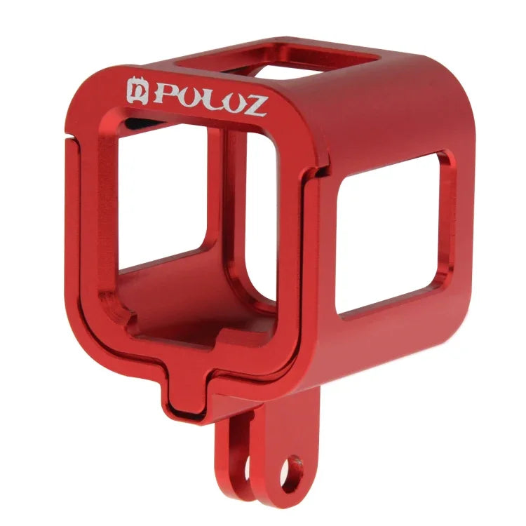 Gaiola Protetora em Liga de Alumínio CNC PULUZ com Estrutura de Seguro para GoPro HERO5 Session /HERO4 Session /HERO Session, Para HERO4 Session com Estrutura, Para HERO5 Session com Estrutura, Para HERO5 Session