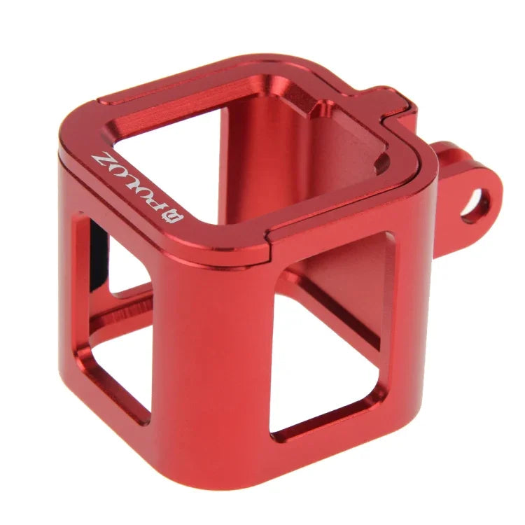 Gaiola Protetora em Liga de Alumínio CNC PULUZ com Estrutura de Seguro para GoPro HERO5 Session /HERO4 Session /HERO Session, Para HERO4 Session com Estrutura, Para HERO5 Session com Estrutura, Para HERO5 Session