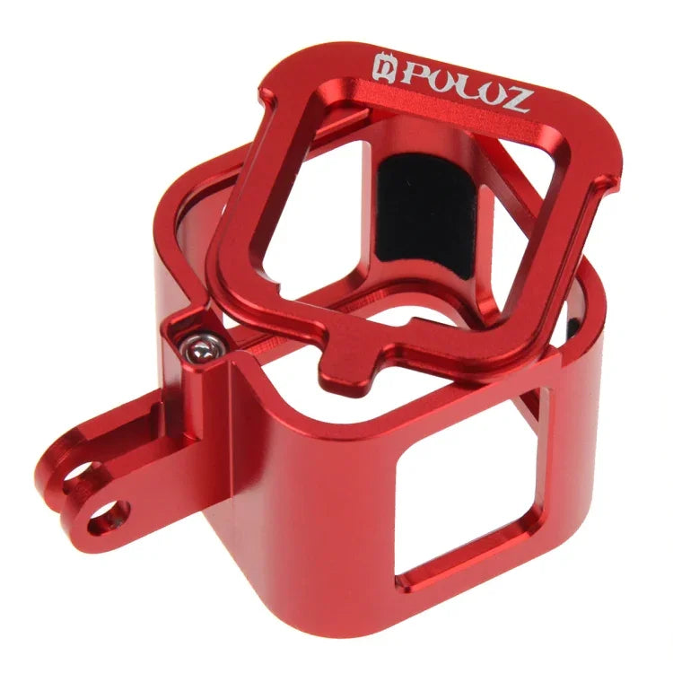 Gaiola Protetora em Liga de Alumínio CNC PULUZ com Estrutura de Seguro para GoPro HERO5 Session /HERO4 Session /HERO Session, Para HERO4 Session com Estrutura, Para HERO5 Session com Estrutura, Para HERO5 Session