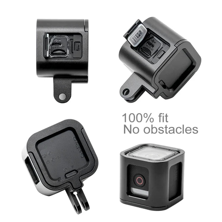 Gaiola Protetora em Liga de Alumínio CNC PULUZ com Estrutura de Seguro para GoPro HERO5 Session /HERO4 Session /HERO Session, Para HERO4 Session com Estrutura, Para HERO5 Session com Estrutura, Para HERO5 Session