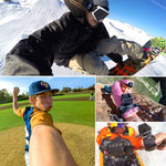 PULUZ Correia de Pulso Estilo Luva com Rotação de 360 Graus para GoPro, Insta360, DJI e Outras Câmaras de Ação, Correia de Pulso Estilo Luva