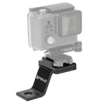 Suporte Fixo Metálico para Motociclo PULUZ para GoPro, Insta360, DJI e Outras Câmaras de Ação, Suporte Fixo 1 (Preto), Suporte Fixo 1 (Prateado), Suporte Fixo 1 (Vermelho), Suporte Fixo 1 (Azul), Suporte Fixo 1 (Dourado)