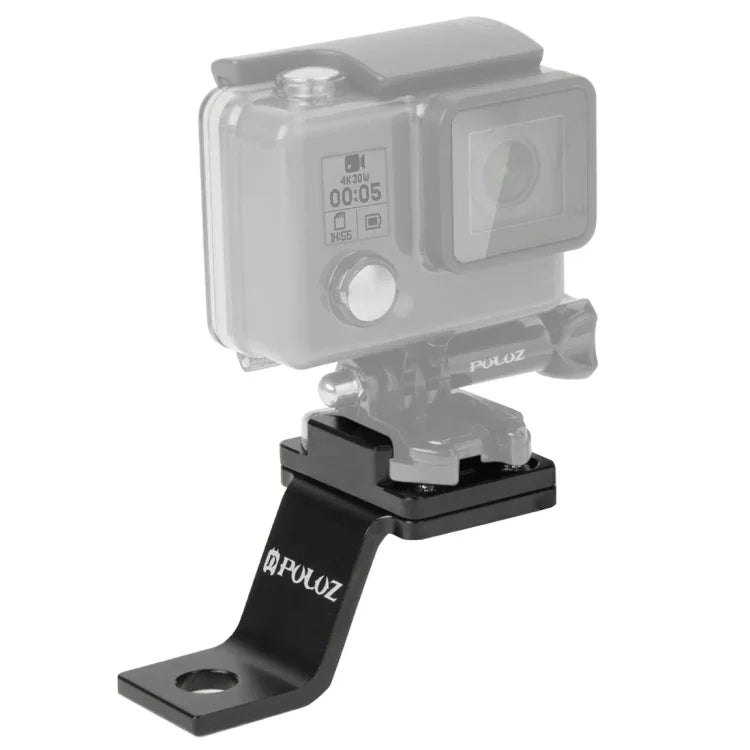 Suporte Fixo Metálico para Motociclo PULUZ para GoPro, Insta360, DJI e Outras Câmaras de Ação, Suporte Fixo 1 (Preto), Suporte Fixo 1 (Prateado), Suporte Fixo 1 (Vermelho), Suporte Fixo 1 (Azul), Suporte Fixo 1 (Dourado)