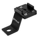 Suporte Fixo Metálico para Motociclo PULUZ para GoPro, Insta360, DJI e Outras Câmaras de Ação, Suporte Fixo 1 (Preto), Suporte Fixo 1 (Prateado), Suporte Fixo 1 (Vermelho), Suporte Fixo 1 (Azul), Suporte Fixo 1 (Dourado)