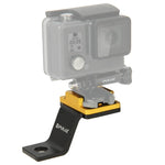 Suporte Fixo Metálico para Motociclo PULUZ para GoPro, Insta360, DJI e Outras Câmaras de Ação, Suporte Fixo 1 (Preto), Suporte Fixo 1 (Prateado), Suporte Fixo 1 (Vermelho), Suporte Fixo 1 (Azul), Suporte Fixo 1 (Dourado)