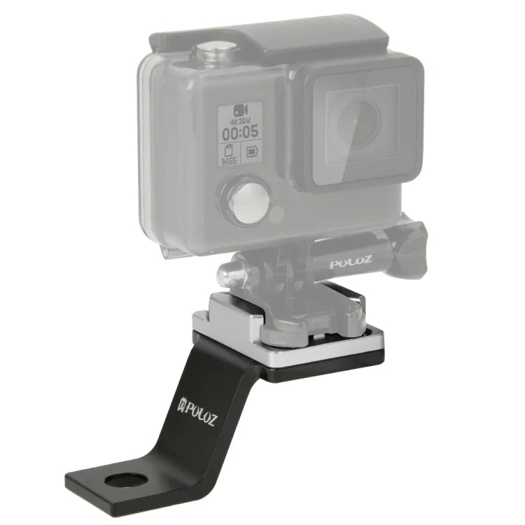 Suporte Fixo Metálico para Motociclo PULUZ para GoPro, Insta360, DJI e Outras Câmaras de Ação, Suporte Fixo 1 (Preto), Suporte Fixo 1 (Prateado), Suporte Fixo 1 (Vermelho), Suporte Fixo 1 (Azul), Suporte Fixo 1 (Dourado)