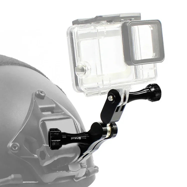 Suporte de Junta Esférica em Alumínio CNC PULUZ com 2 Parafusos Longos para GoPro, Insta360, DJI e Outras Câmaras de Ação, Stock CN