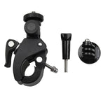 Suporte para Guiador de Motociclo/Bicicleta PULUZ com Montagem para Tripé e Parafuso para GoPro, Insta360, DJI e Outras Câmaras de Ação, Suporte Alargado